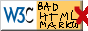 bad html